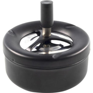No brand askebæger print mat sort rund 11 cm | 6 stk