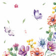 Duni servietter breezy sommerfugle 3-lags tissue 33x33cm