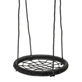 Svingende svingende rede sving sort, 60 cm