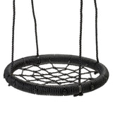Svingende svingende rede sving sort, 60 cm