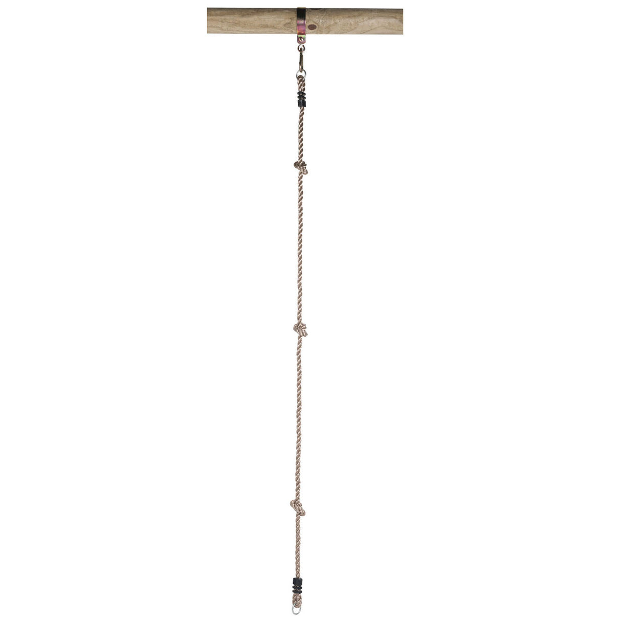 Svingende klatringtop med 2 ringe, 190 cm