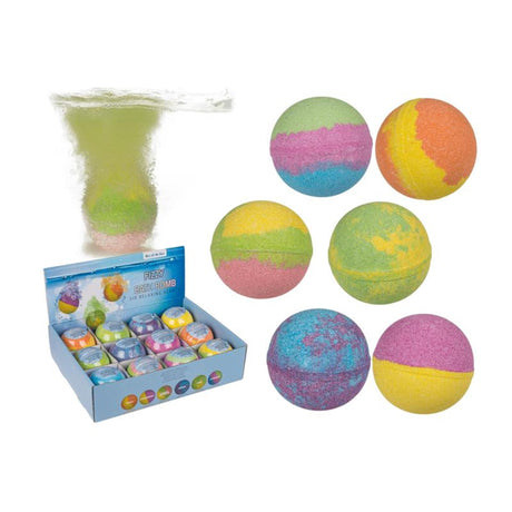 Ootb brusende badebadebombe 180g brusende badebadebombe 180g farverig