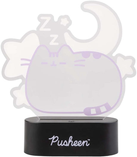 Pusheen , decoratieve led nachtlamp uit de dreams collectie, zwart