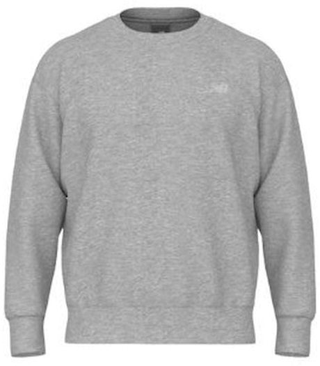 New balance sport essentials fleece crew herresweater - atletisk grå