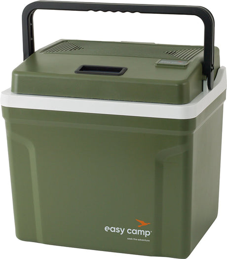 Easy camp arctic bluebell 12v 230v køleboks termo elektrisk 24 liter grøn