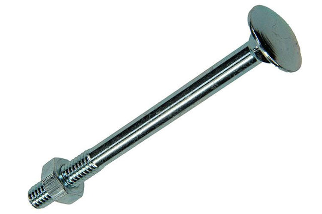 Mack 1007054 - træbolt + møtrik galvaniseret 100 stk 6 x 70 mm | 2 stk