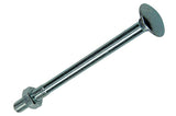 Mack 1007055 - træbolt + møtrik galvaniseret 100 stk 6 x 80 mm | 2 stk