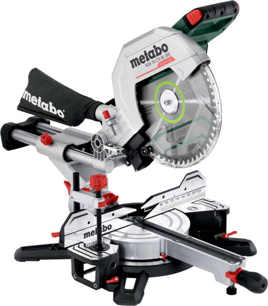 Metabo kgs 18 ltx bl 305 | batteri krydssav | ltx | bl 305 | 18v | uden batterier og oplader | i æske - 614305850