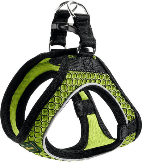 Jægerhundesele hilo-comfort lime størrelse xs (35-37 cm)