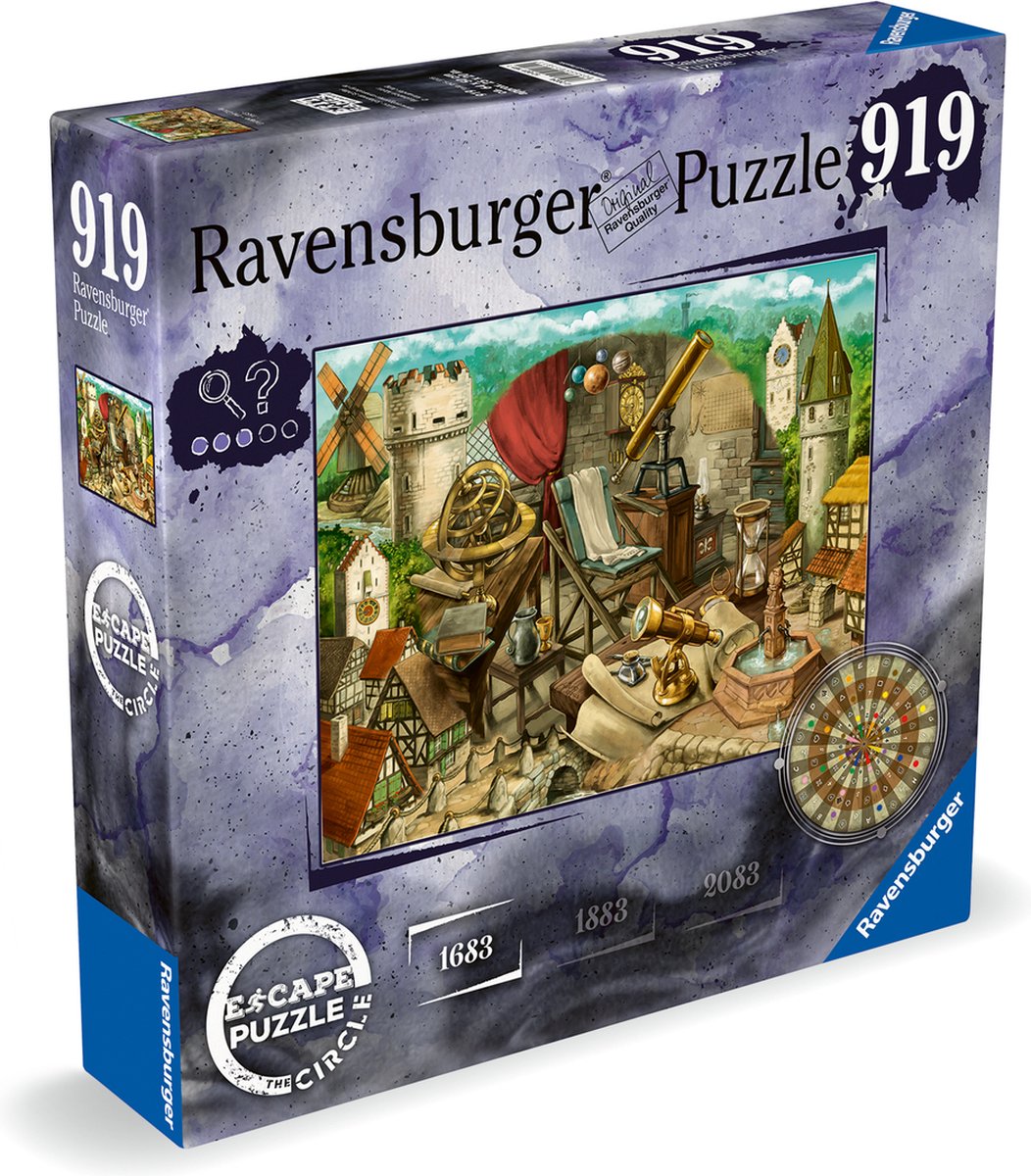 Ravensburger puslespil undslip cirklen anno 1683 - puslespil - 919 brikker