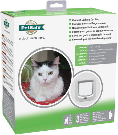 Petsafe | kattelem op til 7 kg manuel hvid