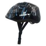 Volare cykelhjelm - børn - sort - 47-51 cm