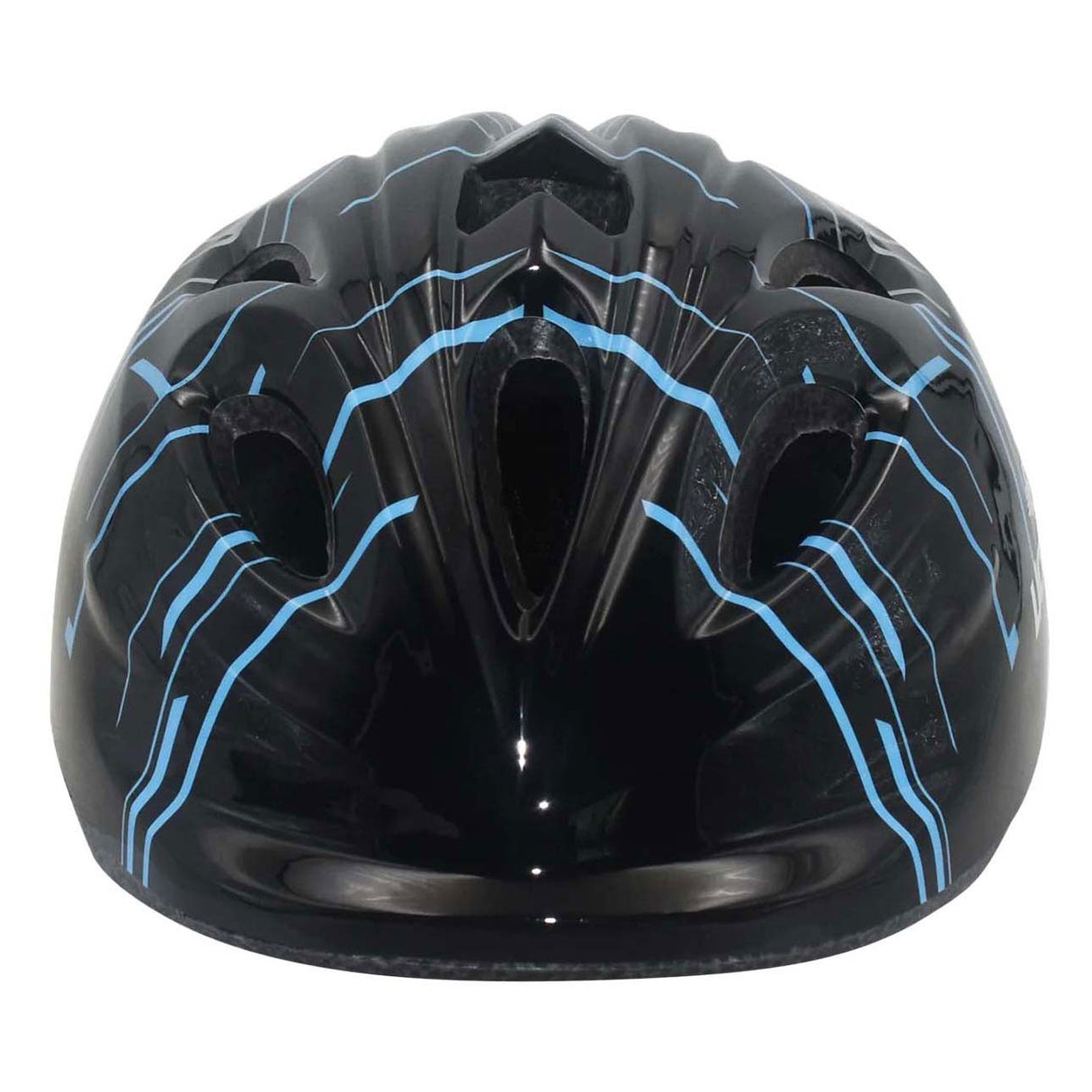 Volare cykelhjelm - børn - sort - 47-51 cm