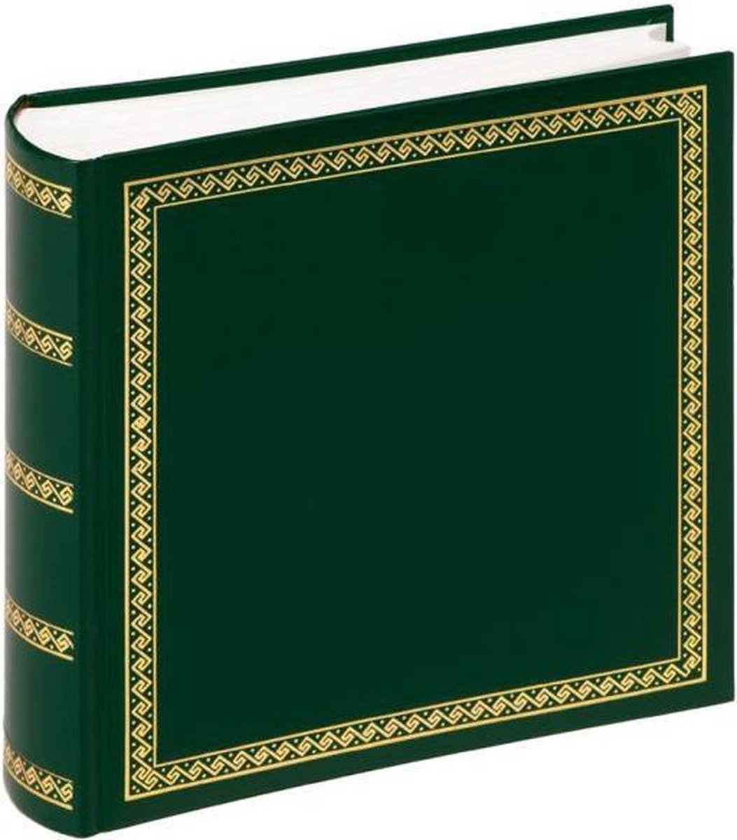 Walther mx-101-a das schicke dicke - klassisk album - format 29 x 32 cm - 100 hvide sider - grøn