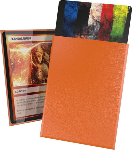Ultimate guard cortex ærmer standard størrelse (100) - orange