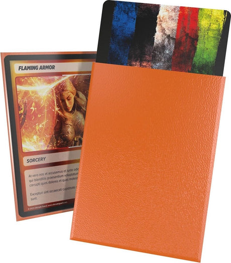 Ultimate guard cortex ærmer mat standard størrelse (100) - orange