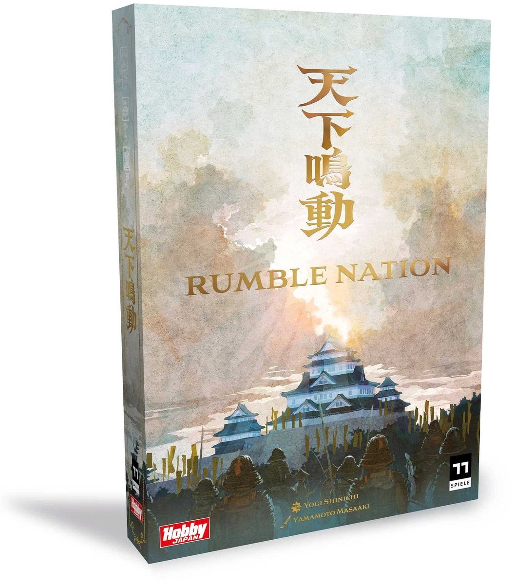 Asmodee brætspil rumble nation strategi og eventyr 2-4 spillere.
