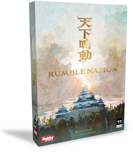 Asmodee brætspil rumble nation strategi og eventyr 2-4 spillere.