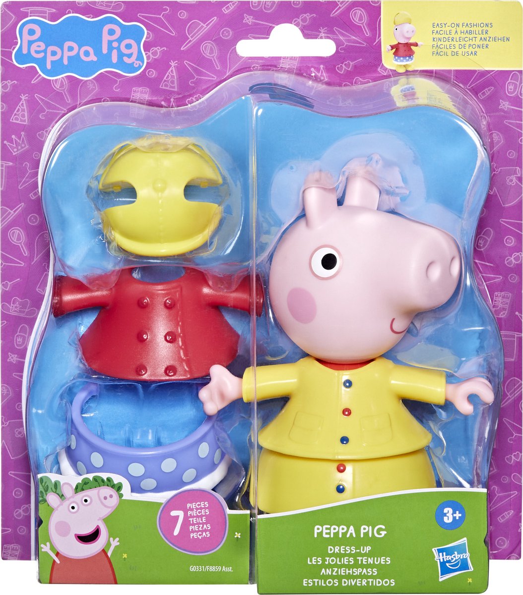Hasbro peppa gris flot designet figur pink