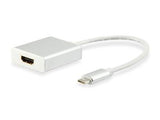 Udstyr 133452 USB Type C han-til-HDMI hun-adapter, 15 cm