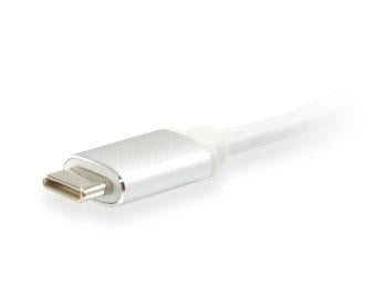 Udstyr 133458 USB Type C han til DisplayPort hun-adapter, 15 cm