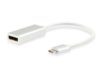 Udstyr 133458 USB Type C han til DisplayPort hun-adapter, 15 cm