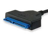 Udstyr 133456 USB Type C han til SATA han adapter, 50 cm