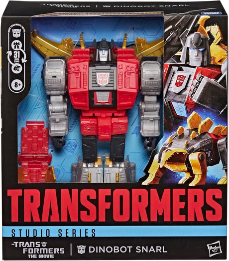 Hasbro the transformers: the movie studio series leader class action figure dinobot snarl 20 cm action figuur