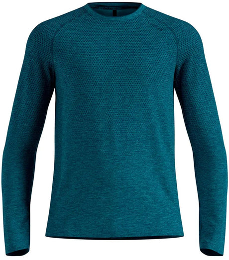 Odlo essential seamless t-shirt met lange mouwen blauw xl man xl