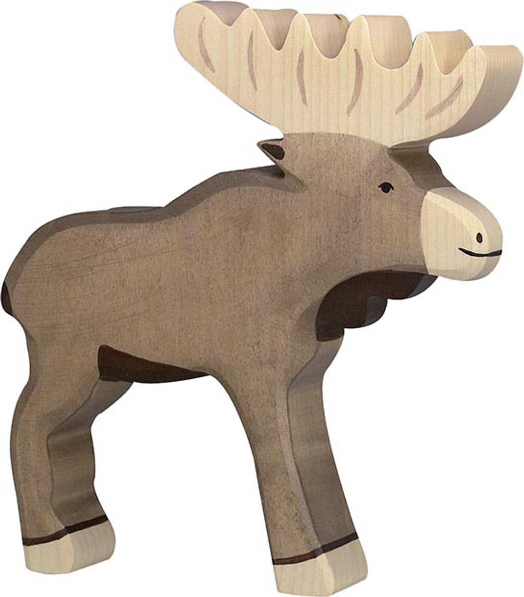 Holztiger elg. 18,5 cm.