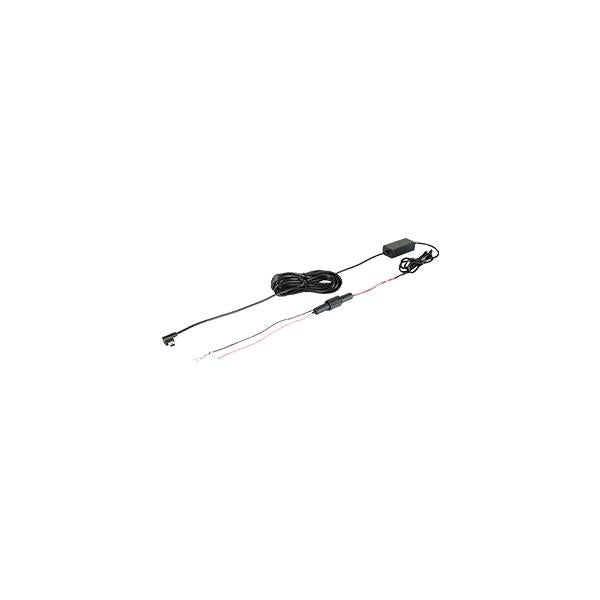 Transcend ts-dpk2 drivepro hardwire strømkabel, mini-USB micro-USB, 4m, sort