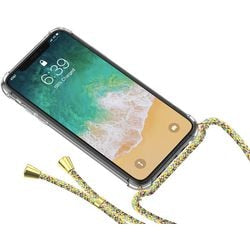 Telefonetui med ledning lotta power 217406 syntetisk gennemsigtig