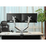 Neomounts Neomounts FPMA-D750DSILVER Flatskærm Monitor Desk Support med Gasfjeder, 2x 10-30, 9 kg,