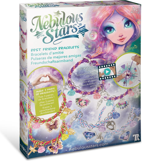 Nebulous stjerner - venskabsarmbånd - venskabsarmbånd - armbånd - smykker - håndværk