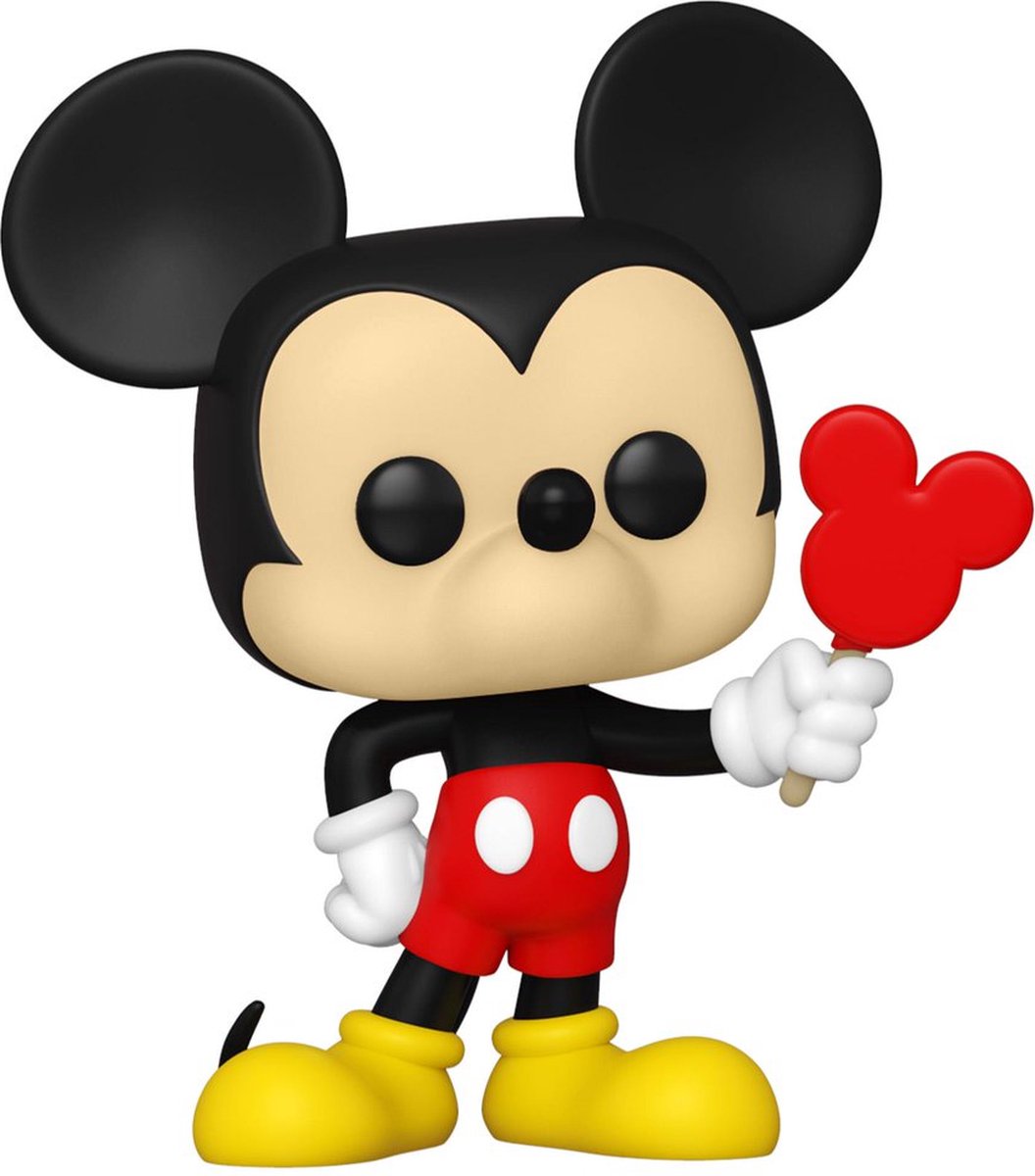 Funko mickey med ispindeis - pop! disney figur - 9 cm