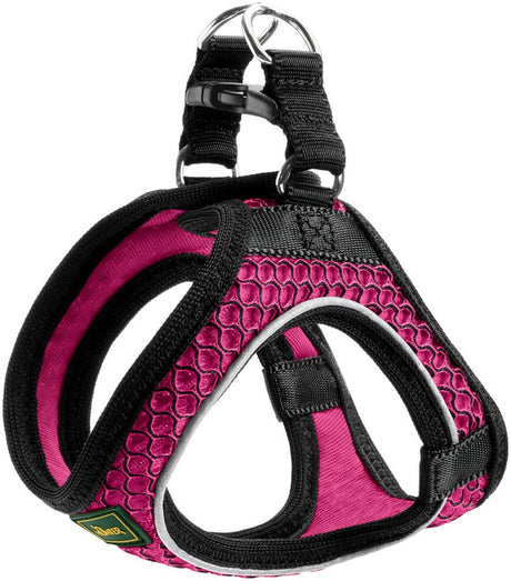 Umærket sans marque hundesele hunter comfort fuchsia xxs 26-30 cm