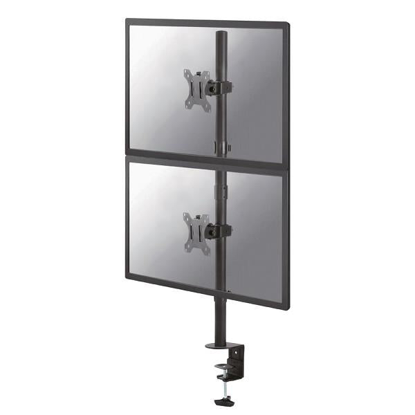 Neomounts Neomounts FPMA-D550DVBlack fladskærms skrivebordsmontering, 2x 10-32, 16 kg, 88 cm, 75x75 100x100