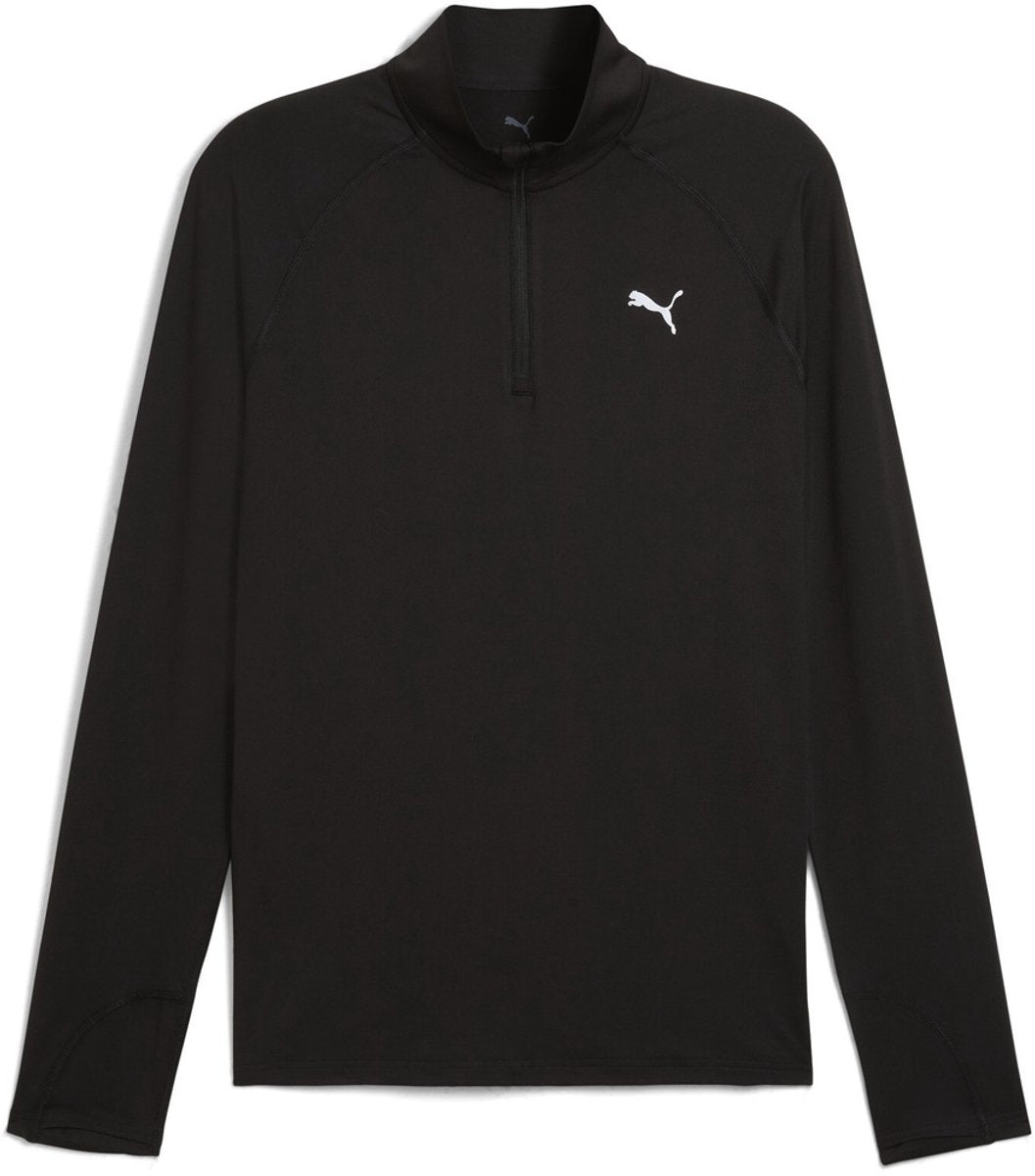 Puma skjorte run velocity cloudspun 1 4 lynlås 526627 sort-xxl