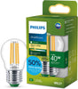 Philips led philips ultra efficient led kogellamp transparant - 40 w - e27 - warmwit licht