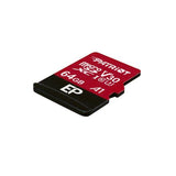 Patriot patriot pef256gep31mcx ep-serien højtydende micro sdxc, 256gb, 4k, v30 a1, 100 80mb s