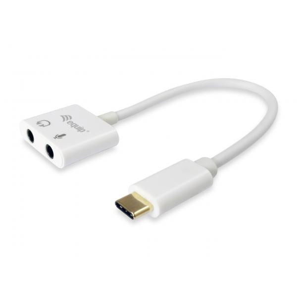 Udstyr 133460 usb til lydadapter, usb type-c -> 3,5 mm jackstik