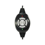 Udstyr 245301 gaming headset, USB, hovedbånd, binaural, digital, sort