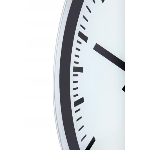 Nexttime ur 3031 magic - stribe, 25x35,2 cm, væg, hvid
