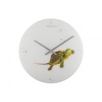 Næste ur 8137 skildpadde, ø43 cm, væg, hvidgrøn
