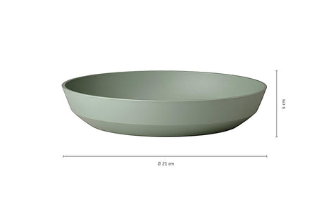 Mepal dyb tallerken silueta ø21cm - lilla