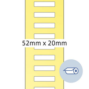 Termooverførselsetiketter herma 4066 hvide 5000 etiketter