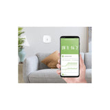 Woox r7048 smart fugttemperatursensor, zigbee, hvid