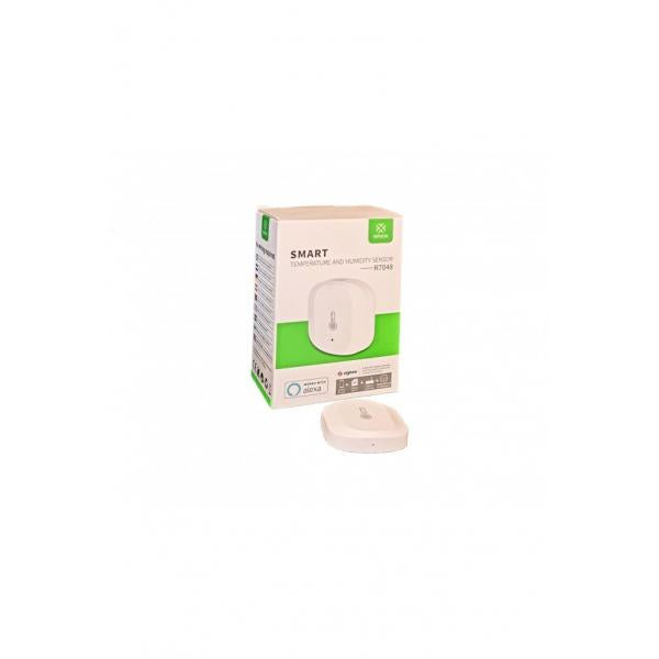 Woox r7048 smart fugttemperatursensor, zigbee, hvid