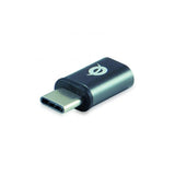 Conceptronic donn05g usb-c til mikro usb otg adapter 3-pack, usb 2.0 type-c micro, han hun, bl