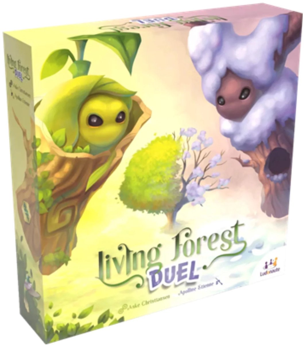 Asmodee brætspil living forest duel strategisk spil for 2 spillere.